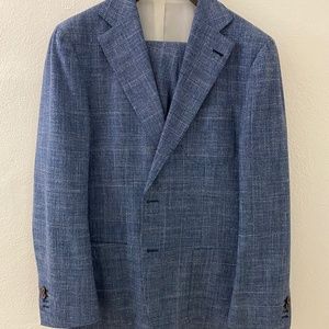 Suitsupply Hudson Wool Silk Linen Suit
